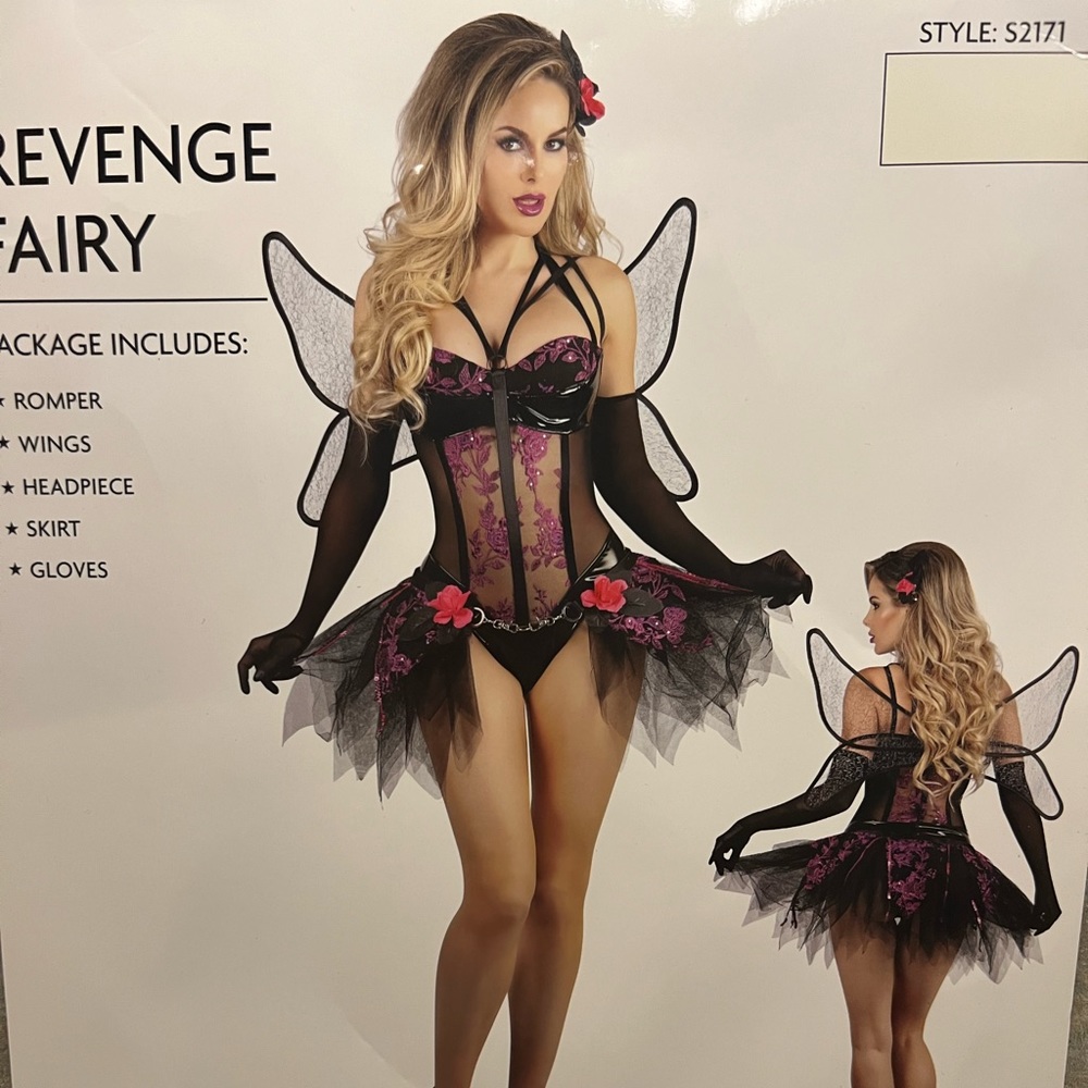 Fashion nova Naughty Fairy 3 piece costume set